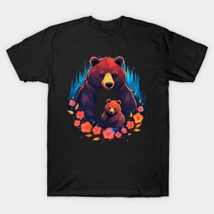 Grizzly Bear Mothers Day T-Shirt